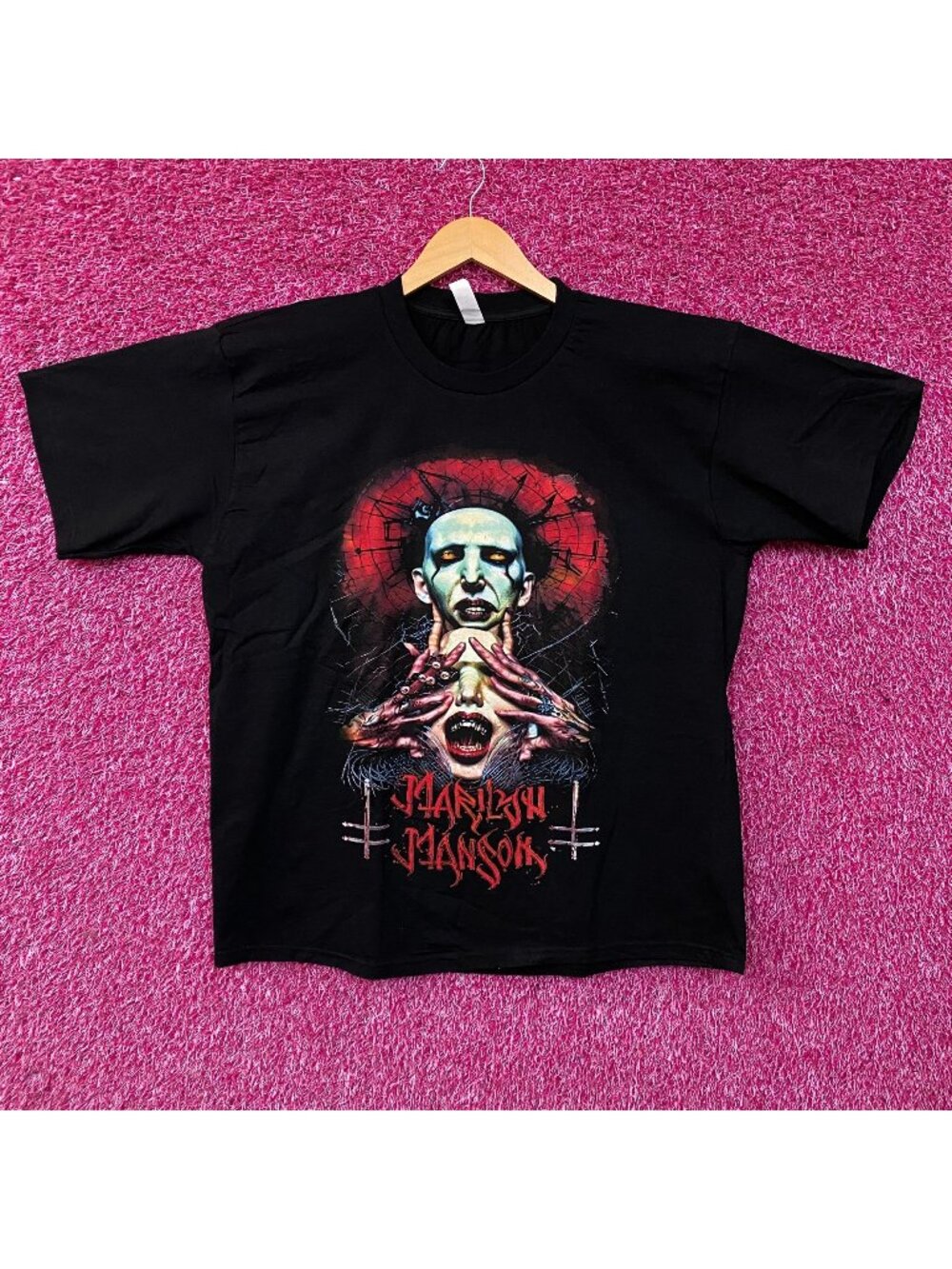 Marilyn Manson "One Assassination Under God" Tour Graphic T-Shirt XL